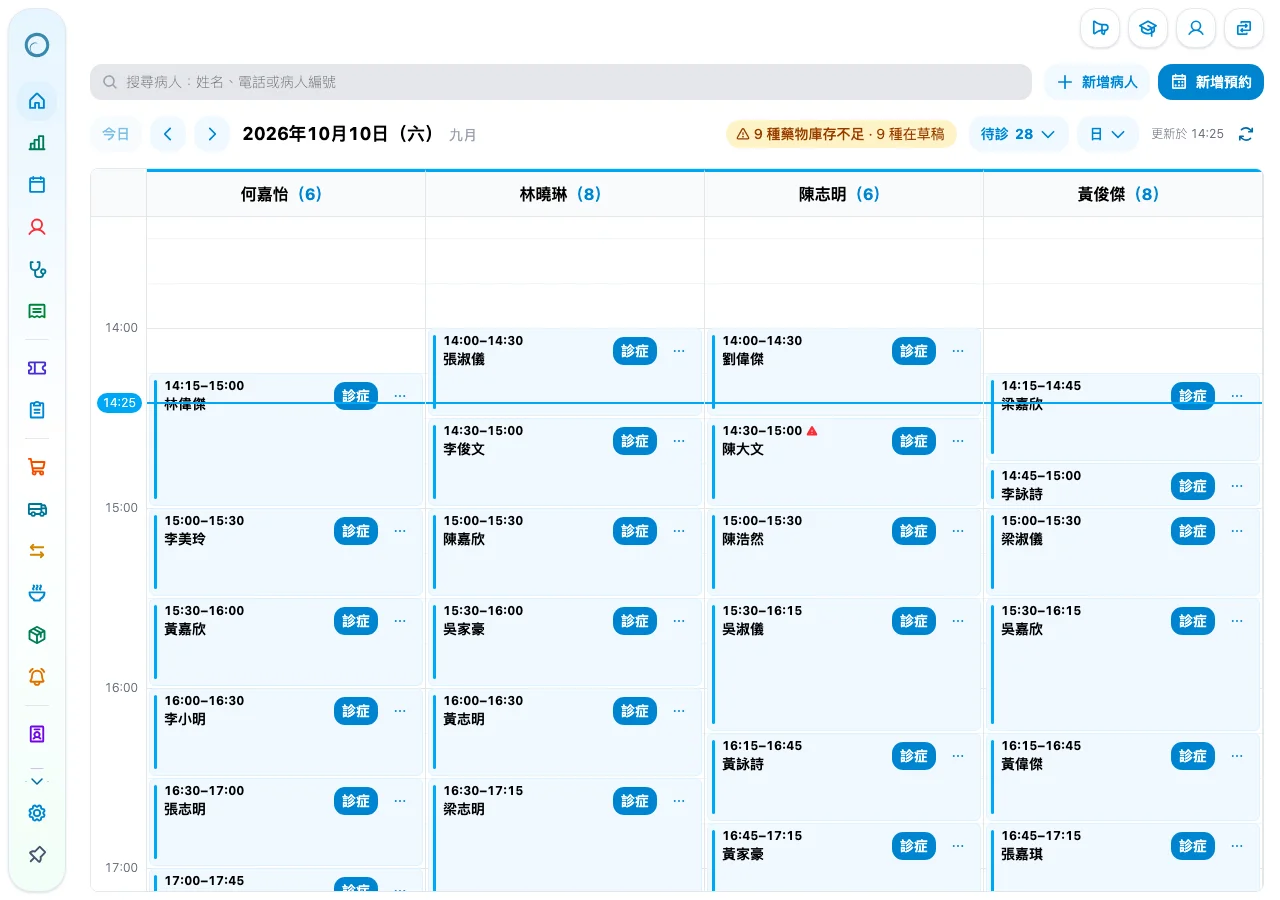 本機示範首頁，全部資料虛構